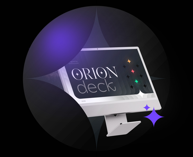 Orion deck - TIRITICCO | graphic design